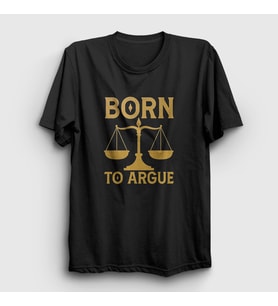 Presmono Unisex Siyah Argue Hediye Attorney Lawyer Avukat T-Shirt 536171tt