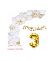 Çıtıpıtıstore 0-9 Yaş Balon Zincir Set