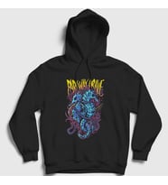Presmono Unisex Siyah Seahorses Parkway Drive Kapüşonlu Sweatshirt 461520tt