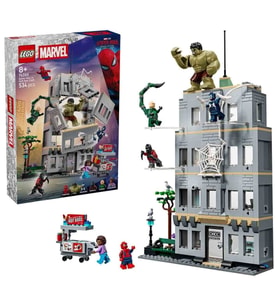 76350 Lego Marvel Spider-Man ve Hulkın Destansı Çarpışması 534 parça +8 yaş
