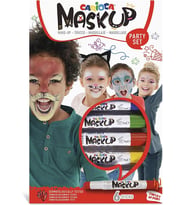 Carioca Mask Up Yüz Boyası Party 6 Renk 6 Gram (Karışık)