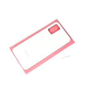 Samsung Galaxy A03S Sm A037 kasa Arka Pil Batarya Kapağı Beyaz