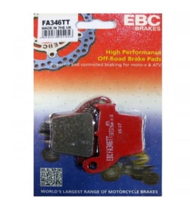 Ebc Fa346Tt 2004-2020 Honda CRF 250 X Uyumlu Arka Fren Balatası Karbon Balata