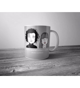 Pixxa  Edward Scissorhands İllüstrasyon Kupa