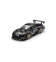 Nessiworld Mini GT 1/64 MAZDA RX-7 LB-Super Liberty Walk Black Blister Paket