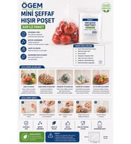 Ögem Mini Şeffaf Hışır Poşet 500'lü