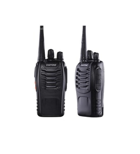 2 Adet Zastone Zt-v68 Uhf 400-470mhz Profesyonel Telsiz 16 Kanal