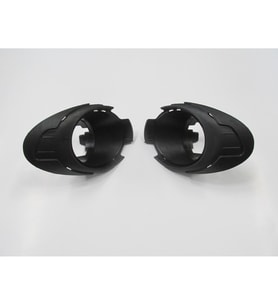 PEUGEOT PARTNER- TEPEE- 12/18; SİS LAMBA ÇERÇEVE BRAKETİ SAĞ/SOL SET (2 PARÇA) PLASTİK 1579-2063A 1608323380