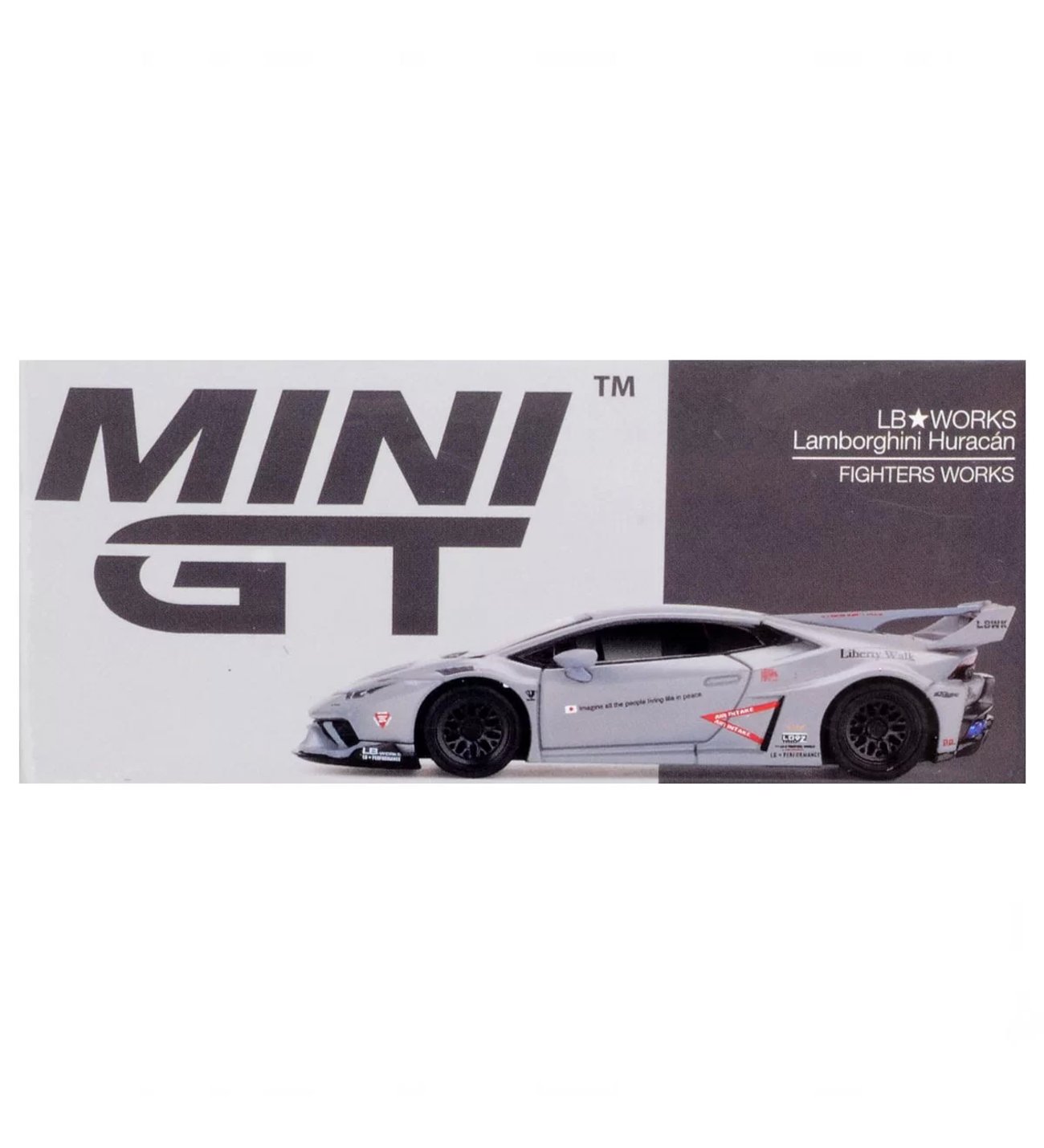 ミニカー MINI GT Lamborghini Huracan LB Fighters mini-gt-164-lb-works-