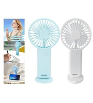 MİNİ FAN,TELEFON TUTUCU,PORTATİF EL VANTİLATÖRÜ 9,3x19cm USB ŞARJLI EL FANI
