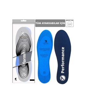 SG05  Yumuşak Memory Foam Orthoflex, Hava Geçiren, Parfümlü Tüm Ayakkabılarla Uyumlu Iç Tabanlık (Lacivert)