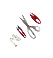 hodbehod 20 Cm Plastik Saplı Kumaş Kesim İplik Temizleme Makası Set