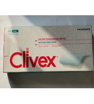 Clivex 9 x 20 cm Steril Hazır Pansuman Yara Örtüsü 1 adet
