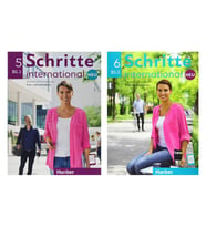 Schritte International Neu 5 ( B1.1 ) + Schritte International Neu 6 ( B1.2 ) Kurs Und Arbeitsbuch + Ar Teknolojisi Ile Kolay Öğrenme
