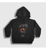 Presmono Unisex Çocuk Siyah Eye Targaryen House Of The Dragon Kapüşonlu Sweatshirt 344212tt