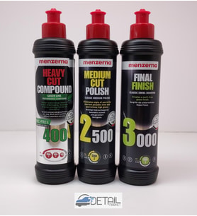 Menzerna Yeşil 400 2500 3000 Pasta Hare Boya Koruma Seti 250 ML