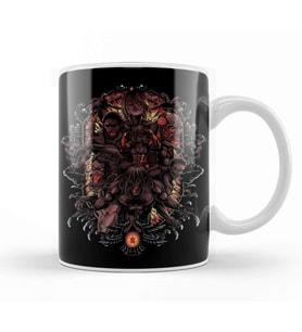 Nine Titan Kupa Bardak Porselen
