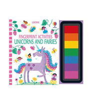 Fingerprint Activities Unicorns and Fairies Usborne Publishing