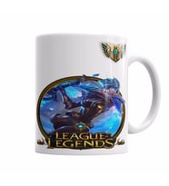 Riven LoL League Of Legends Kupa Bardak Porselen