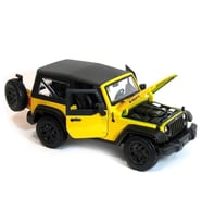 Maisto 1/18 2014 Model Jeep Wrangler Sarı