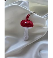 Amigurumi Mantar Anahtarlık