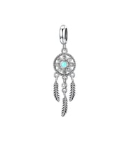 Nur Silver Sallantılı Düş Kapanı Gümüş Charm NUR-BL02001