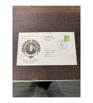 İngiltere Kraliçe İLK GÜN ZARFI John Constable Bicentenary East bergholt commemorative Cover 1976'd