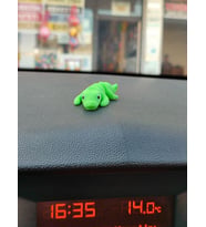 Otomobil Aksesuarı Dikiz Aynası Aksesuarı Dikiz Aynası Süsü Sevimli Timsah Tiny Alligator