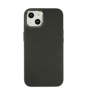 Apple iPhone 14 Plus Kılıf Asya Deri Silikon - Koyu Yeşil