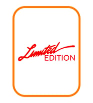 Limited Edition Oto Sticker Kırmızı 25*8 Cm