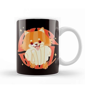 Pomeranian Owner Fur Ball Dog Lover Puppy Fans Paw Pet Kupa Bardak Porselen