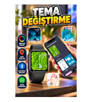 Amoled Ekranlı GPS Özellikli Yeni Nesil Bluetooth Bağlantılı Akıllı Saat