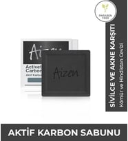 Activeted Carbon Soap - Aktif Karbon Sabunu 150g