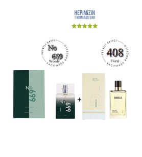 No: 669 + 408 Erkek / Kadın Parfüm Edp 50 ml Woody / Floral - Mnms669408 (Standart)