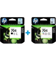 Hp 704 Siyah CN692AE + Hp 704 Renkli CN693AE Kartuş Seti