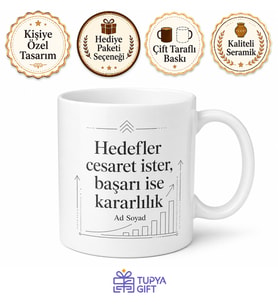 Müdür Yönetim Kurulu Toplantı Masası Şirket Hedefleri Kupa Bardak Hediye