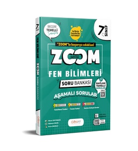 7. Sınıf Fen Bilimleri Zoom Soru Bankası Günay Yayınları