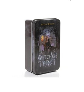 The Witches Tarot Kağıdı Metal Kutulu Tarot Destesi İngilizce