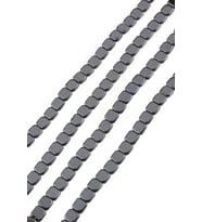 6X2 MM Kare Hematit Dizi Doğaltaş - DZ3661