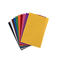 Nova Color Renkli Keçe 10 Renk 20x30 cm 