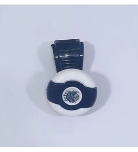 Beyaz-Siyah Dönebilen Vites Topuzu Tuğra Stickerlı