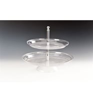 İKİ KATLI POLYCARBONAT PASTA STANDI