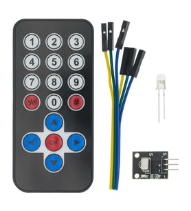 IR Alıcı Verici Kumanda Seti Kızıl Ötesi Kablosuz Uzaktan Alıcı Verici Ky-022 Receiver TV Uydu Klima
