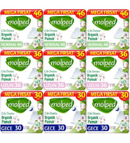 Molped Pure&Soft Hijyenik Ped Avantaj PK Normal 138 + Uzun 108 + Gece 90 Toplam : 336 Adet