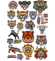 Kaplan Sticker Set-6 19 Parça Telefon, Tablet, Defter, Laptop Sticker