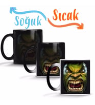 Hulk 02 Sihirli Kupa Bardak Porselen