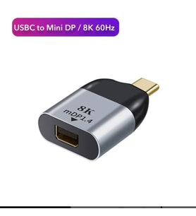 ZR585 8K S-1720 Type-C Mini Dp Çevirici