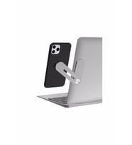 Metal Ayarlı Laptop Ve Monitör Yanı Manyetik Telefon Tutucu Stand
