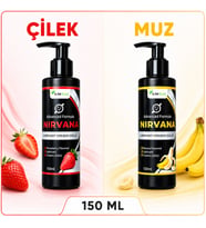 Kayganlaştırıcı Jel 150 ml – Çilek ve Muz Aromalı Lubricant Gel Krem