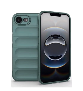 iPhone 16E Kılıf Optimum Silikon - Koyu Yeşil